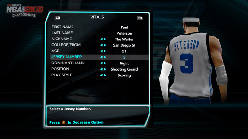 Illustration for article titled NBA 2K10: Draft Combine Gives Fans A Head Start
